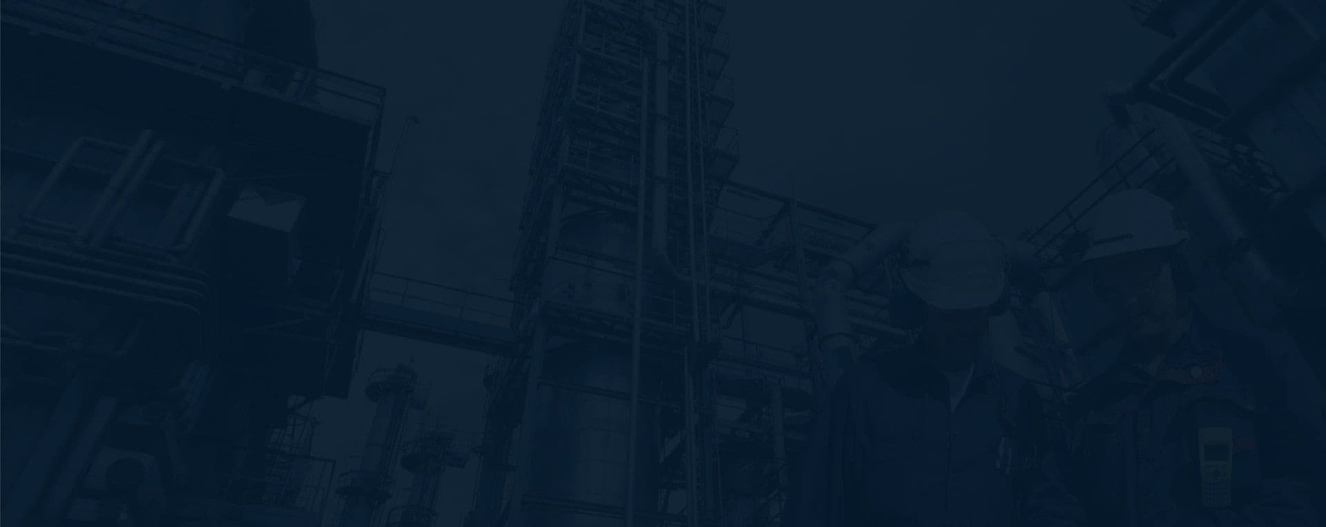 A navy overlay of a photo of workers.